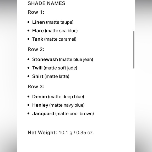 Morphe 9C matte essentials artistry palette - Picture 11 of 11